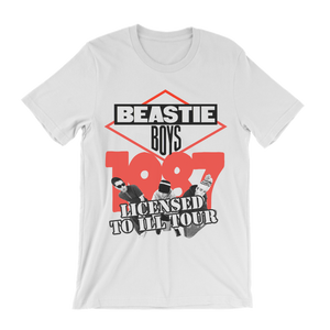 Beastie Boys 1987 Licensed To Ill Tour T-Shirt