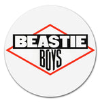 Load image into Gallery viewer, Beastie Boys Red Border Logo Turntable Slipmat
