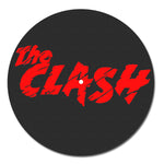 Load image into Gallery viewer, The Clash Red Logo Turntable Slipmat
