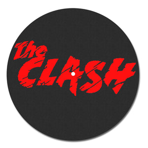 The Clash Red Logo Turntable Slipmat