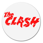 Load image into Gallery viewer, The Clash Red Logo Turntable Slipmat
