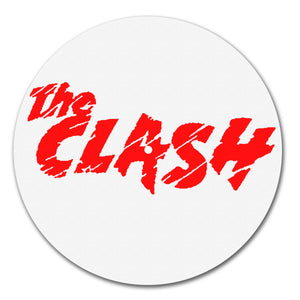 The Clash Red Logo Turntable Slipmat