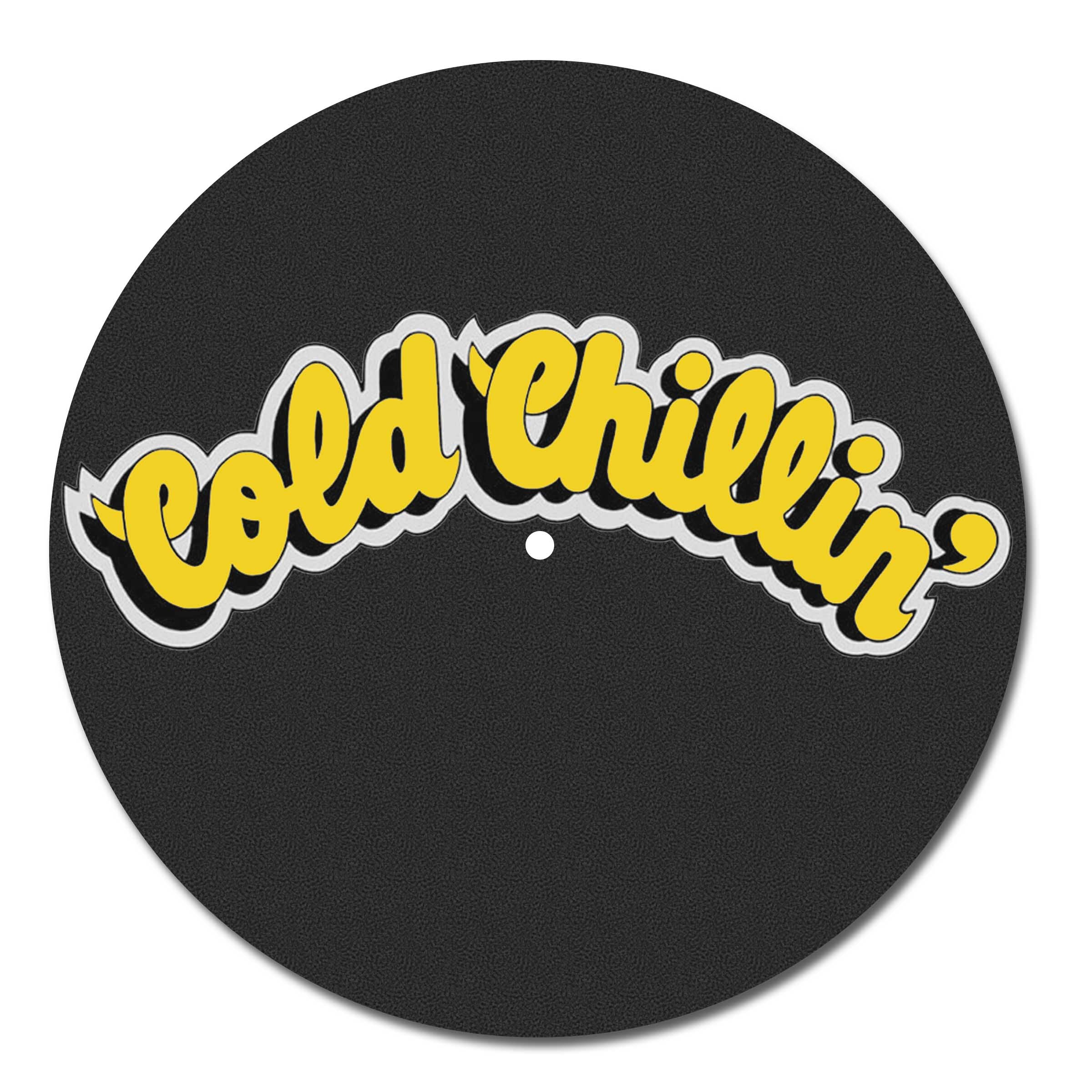 Cold Chillin' Gold Logo Turntable Slipmat