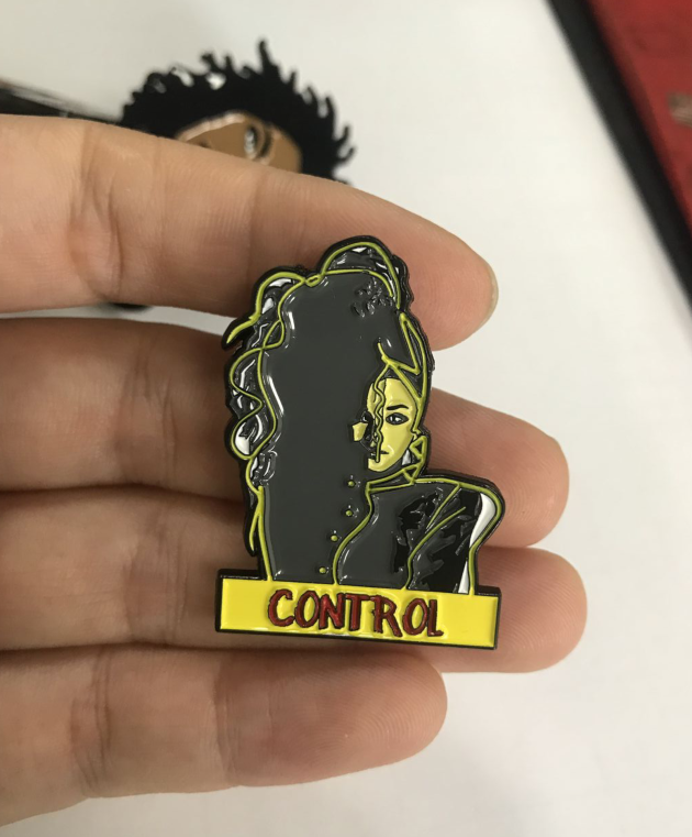 Janet Jackson Control Pin