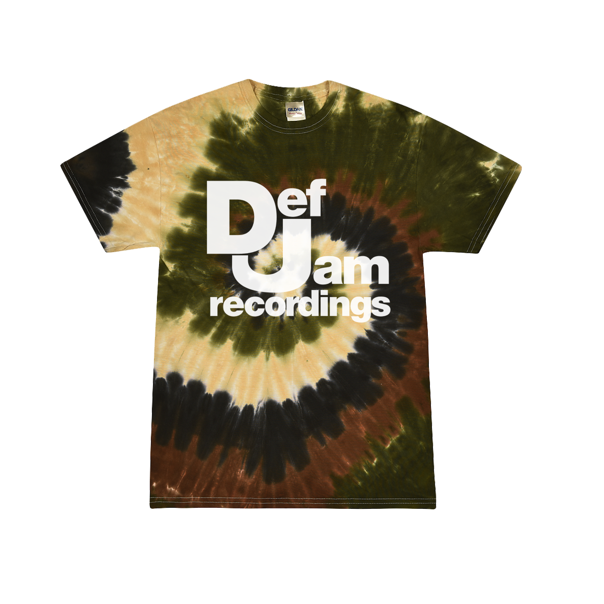 Def Jam Recordings Tie Dye T-Shirt