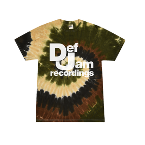 Def Jam Recordings Tie Dye T-Shirt