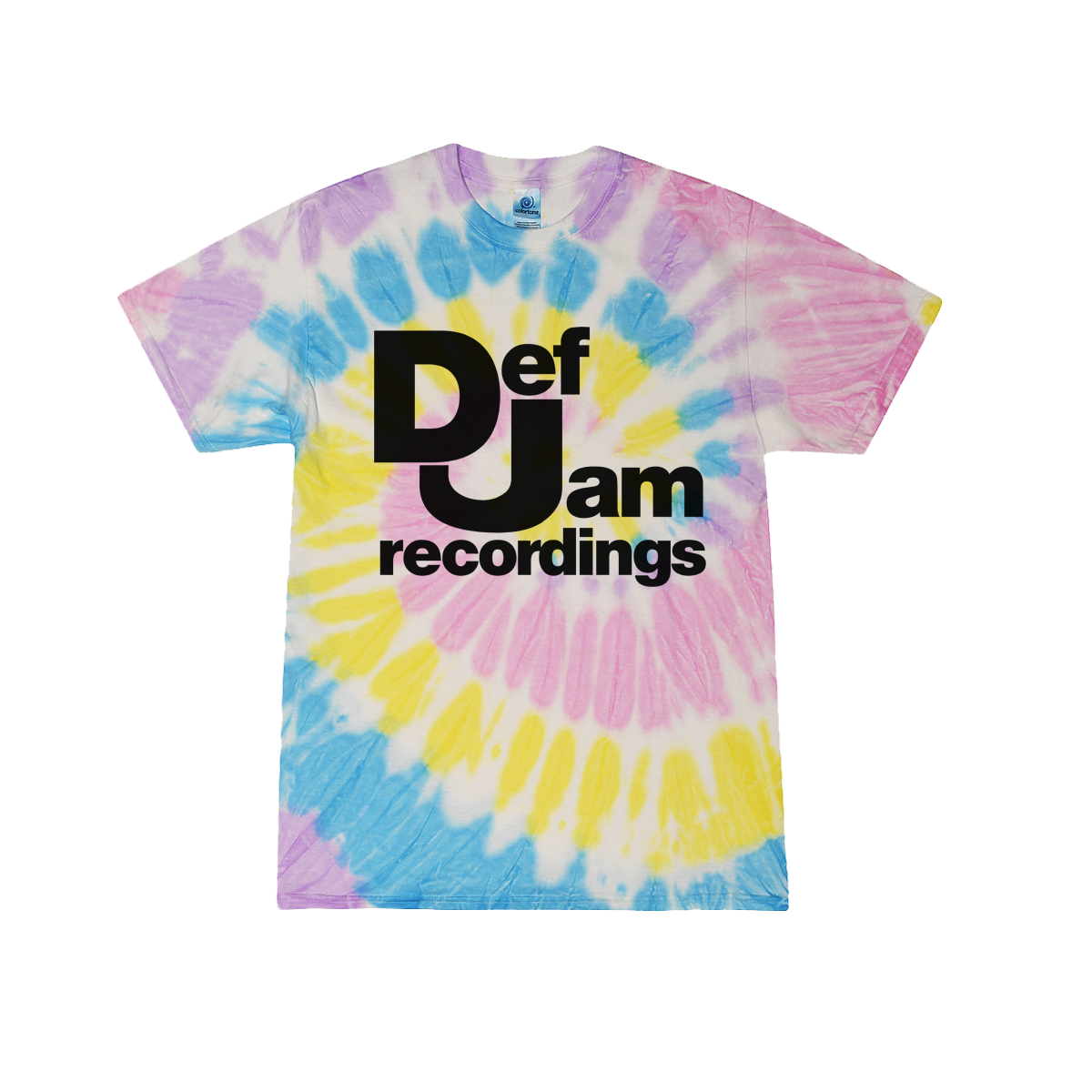 Def Jam Recordings Tie Dye T-Shirt