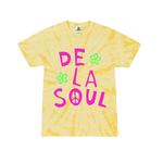 Load image into Gallery viewer, De La Soul Pink Peace Sign Tie Dye T-Shirt
