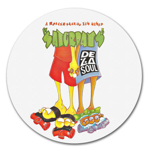 De La Soul Rollerskating Jam Named Saturdays Turntable Slipmat