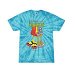 Load image into Gallery viewer, De La Soul A Rollerskating Jam Named Saturdays Tie Dye T-Shirt
