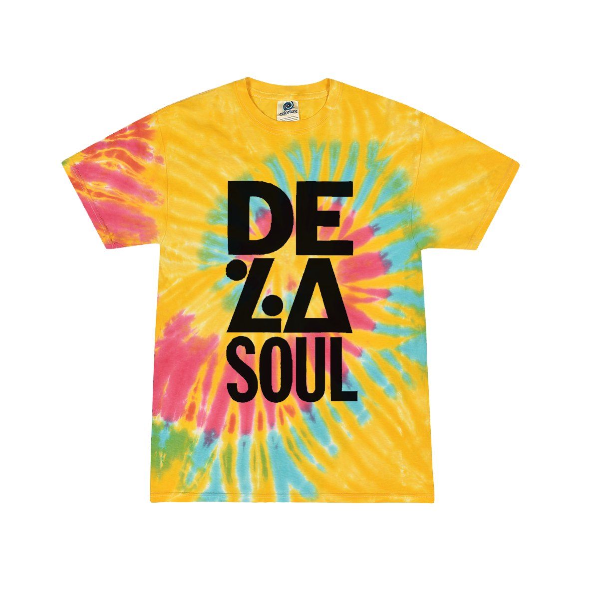 De La Soul Text Logo Tie Dye T-Shirt