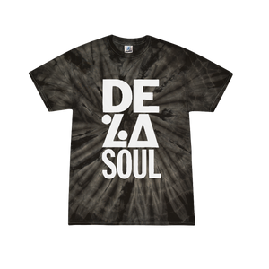 De La Soul Text Logo Tie Dye T-Shirt