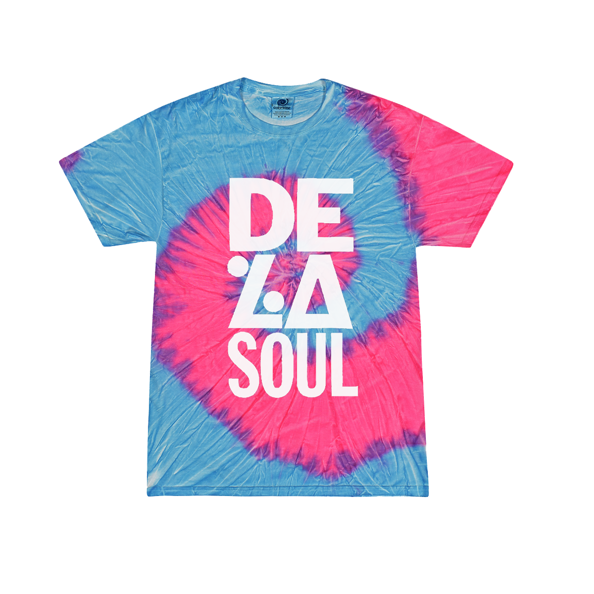 De La Soul Text Logo Tie Dye T-Shirt