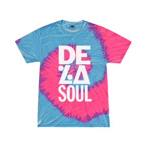 De La Soul Text Logo Tie Dye T-Shirt