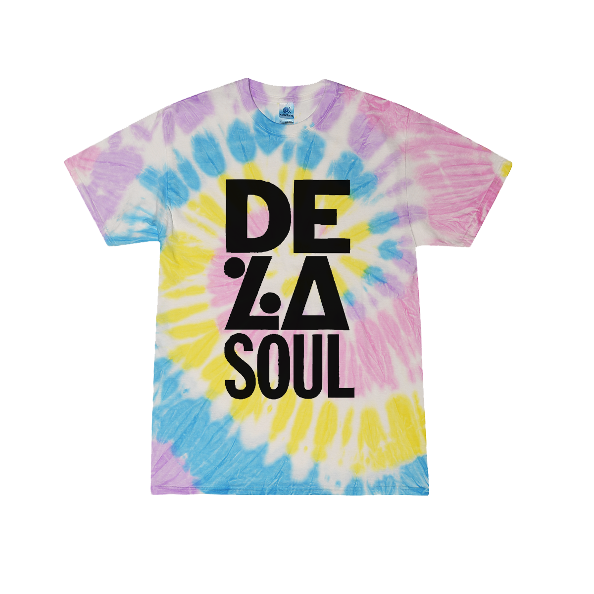 De La Soul Text Logo Tie Dye T-Shirt