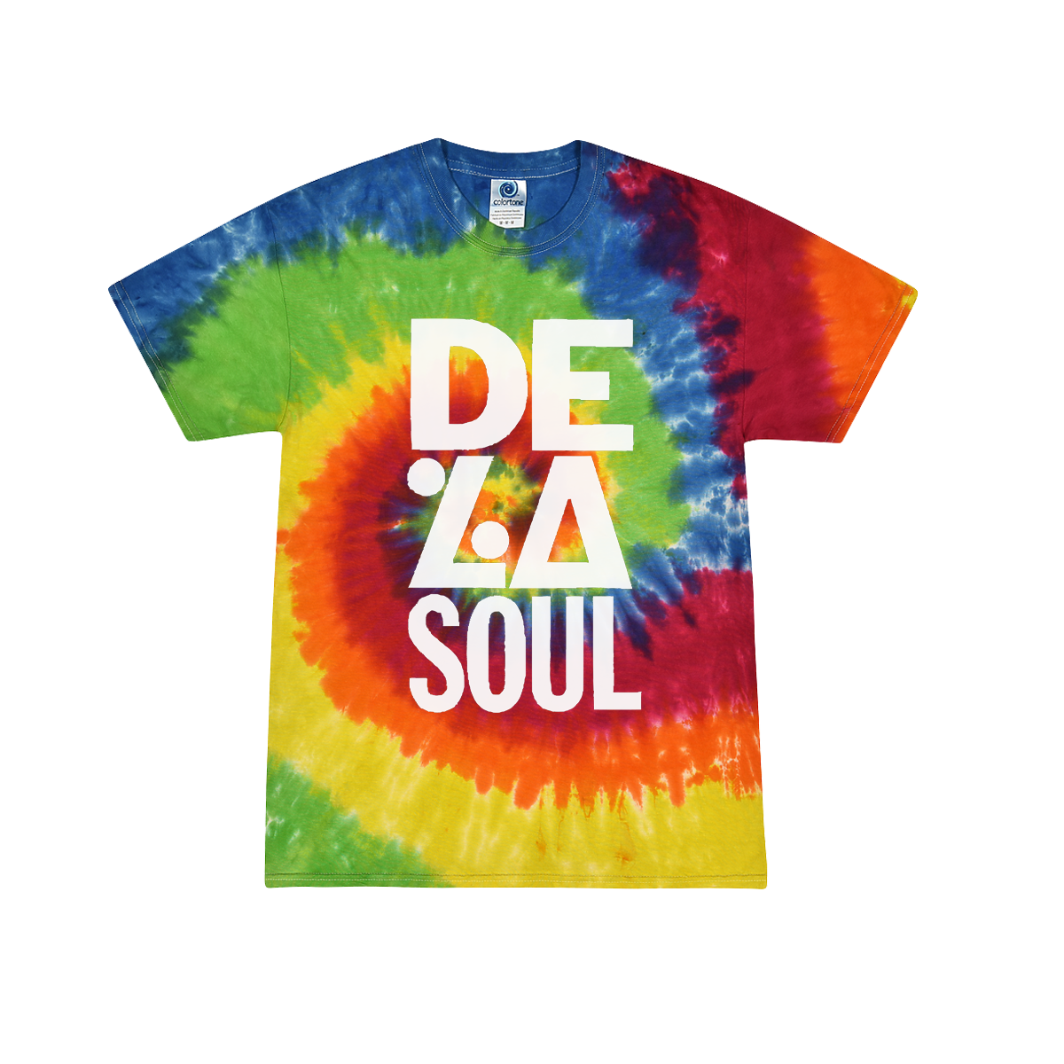 De La Soul Text Logo Tie Dye T-Shirt