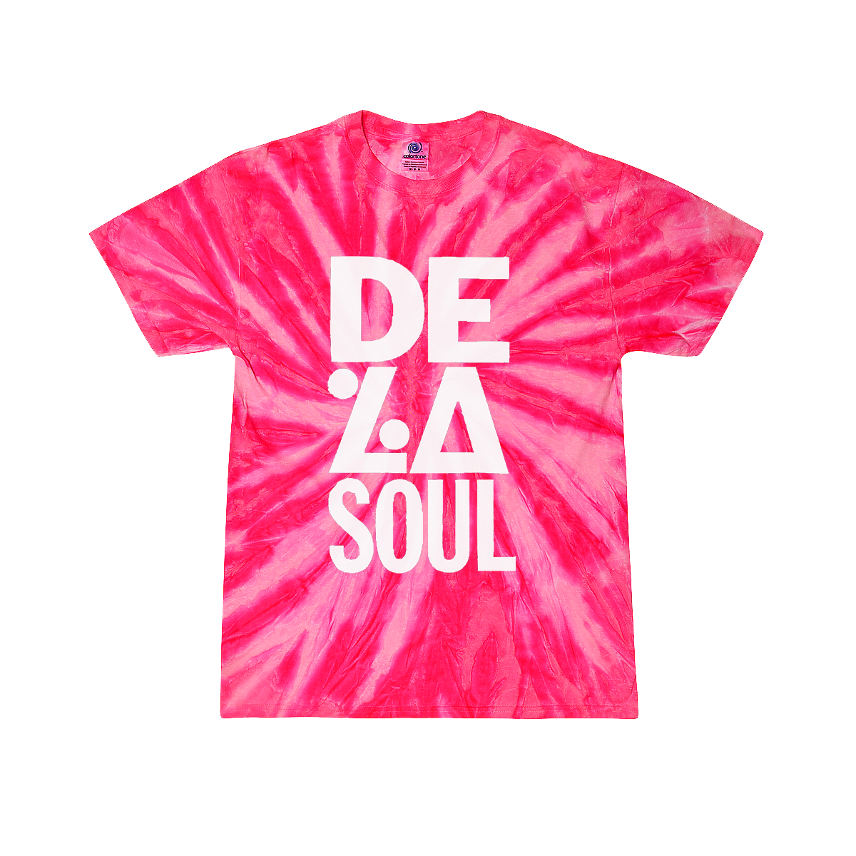 De La Soul Text Logo Tie Dye T-Shirt