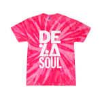 Load image into Gallery viewer, De La Soul Text Logo Tie Dye T-Shirt
