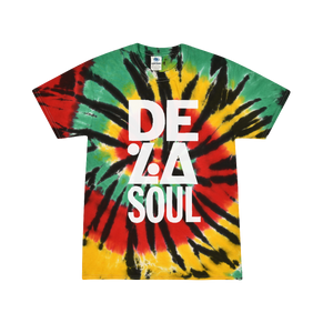 De La Soul Text Logo Tie Dye T-Shirt