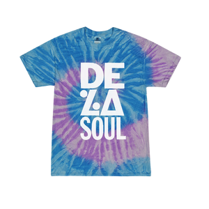 De La Soul Text Logo Tie Dye T-Shirt