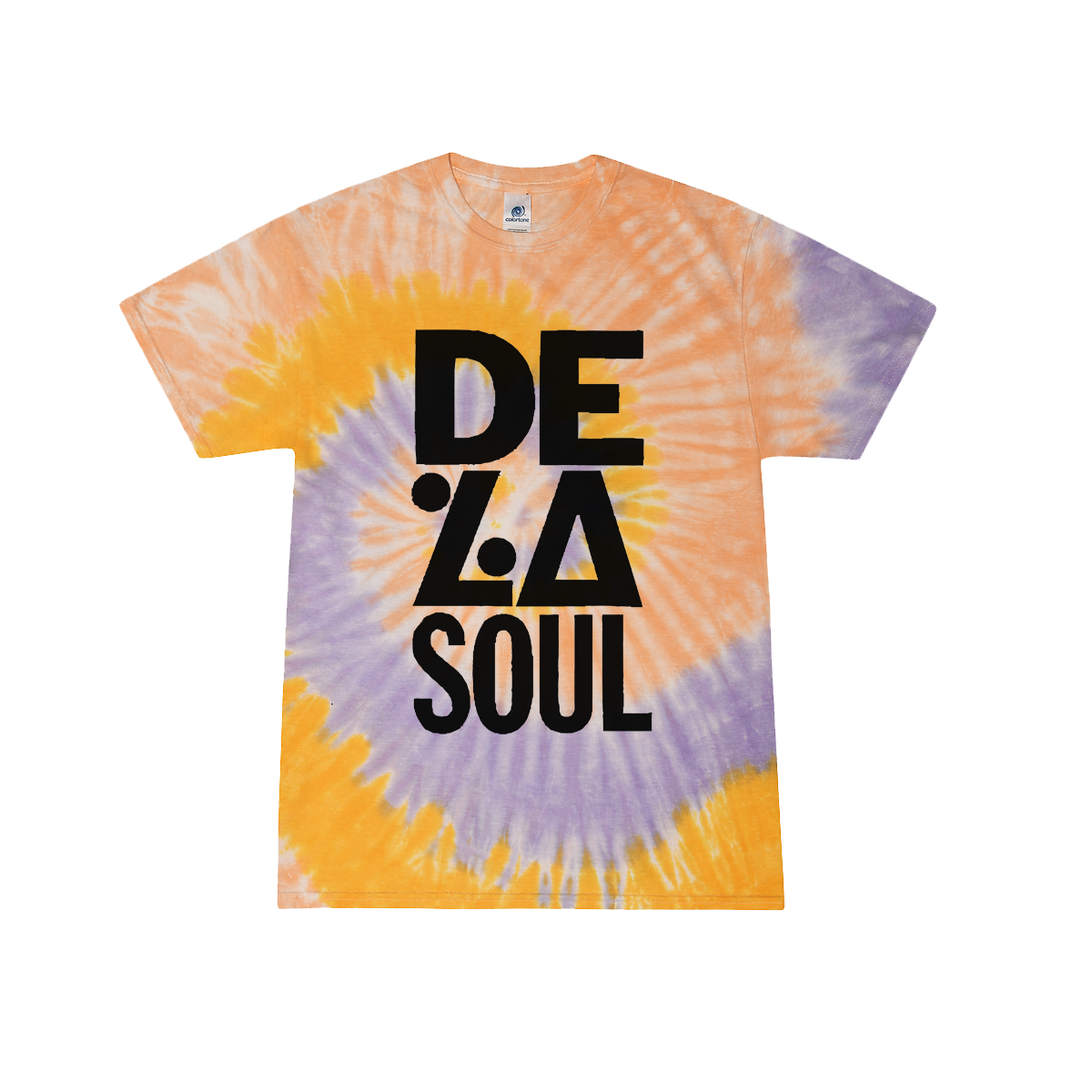 De La Soul Text Logo Tie Dye T-Shirt