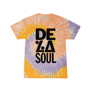 De La Soul Text Logo Tie Dye T-Shirt