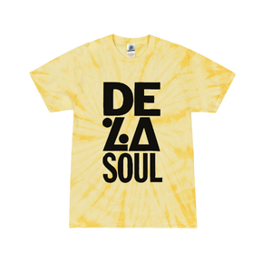 De La Soul Text Logo Tie Dye T-Shirt