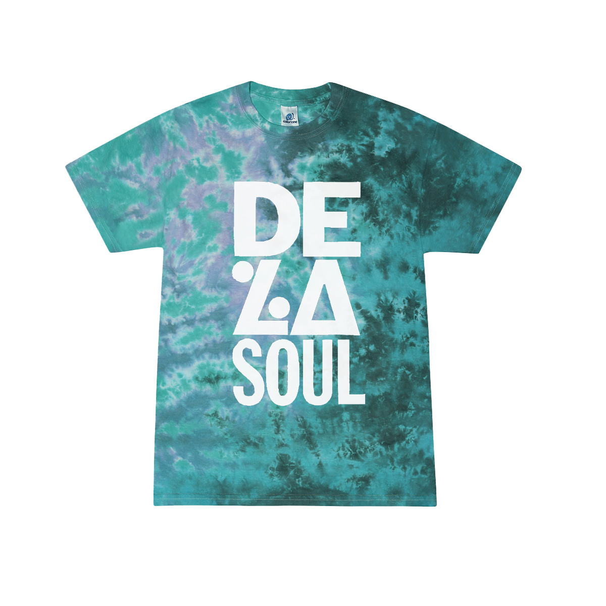 De La Soul Text Logo Tie Dye T-Shirt