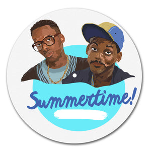 DJ Jazzy Jeff and Fresh Prince Summertime! Turntable Slipmat