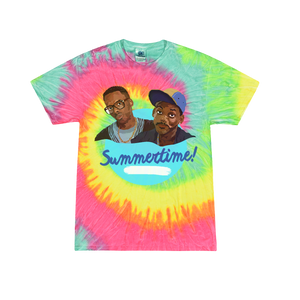 DJ Jazzy Jeff and the Fresh Prince Summertime! Tie Dye T-Shirt