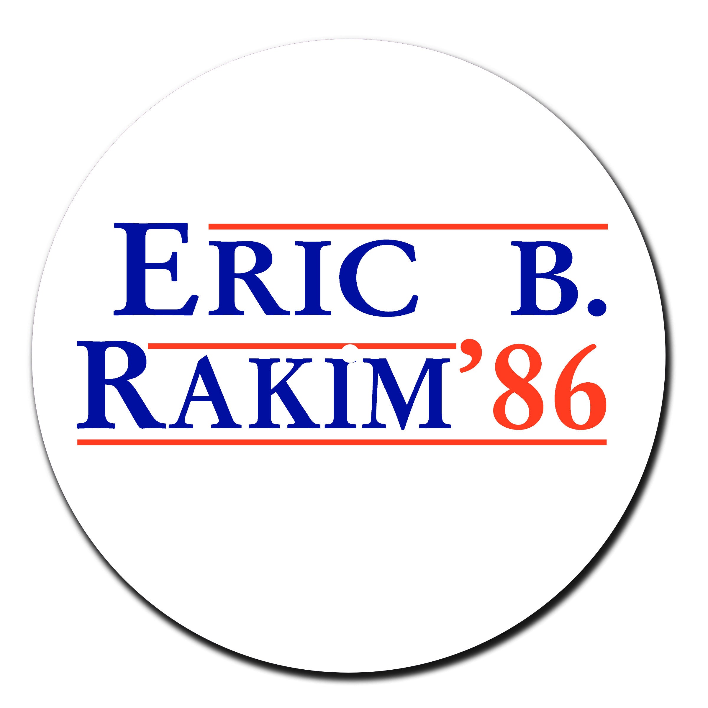 Eric B. & Rakim 86 Turntable Slipmat