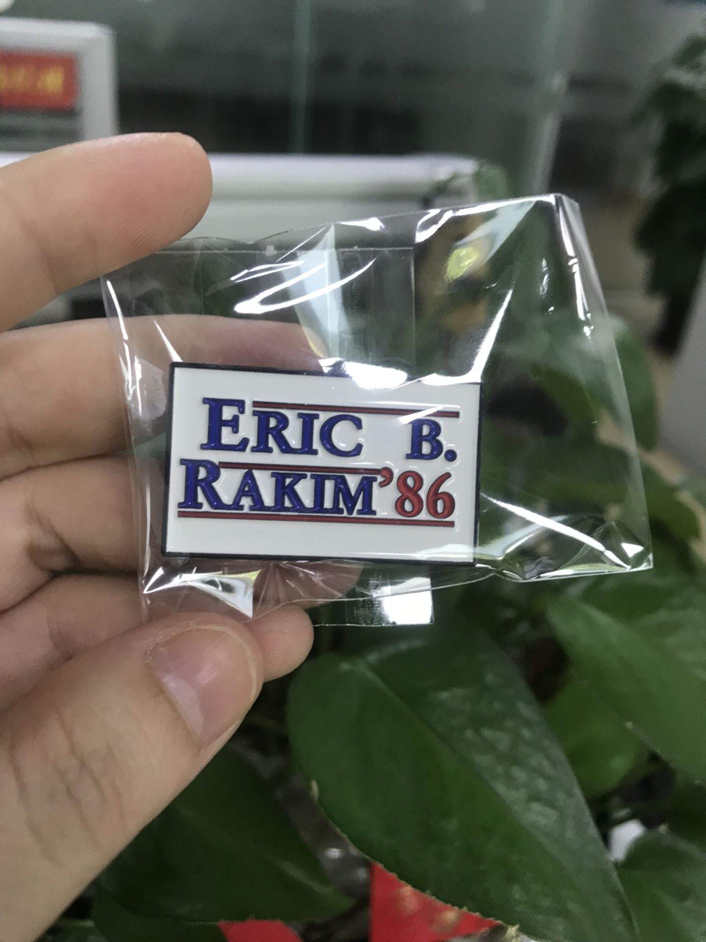 Eric B. & Rakim '86 Pin