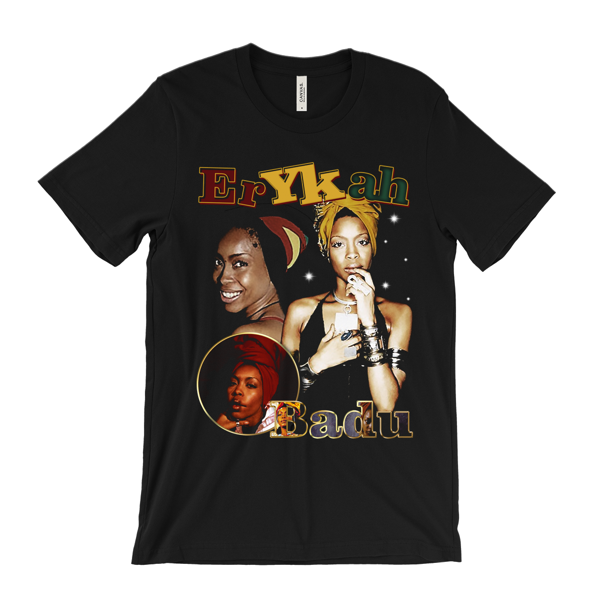 Erykah Badu (Red, Yellow, Green) T-Shirt
