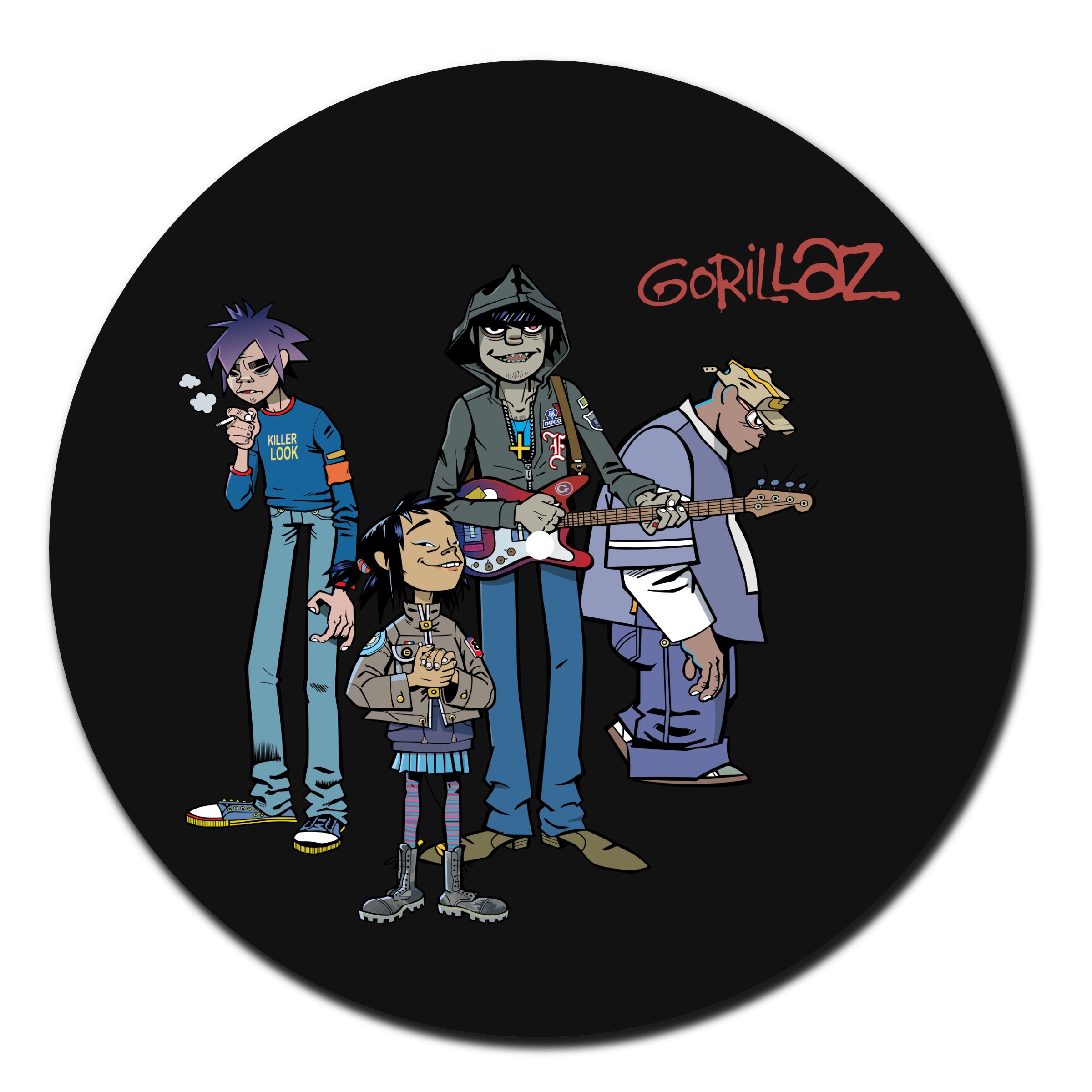 Gorillaz Turntable Slipmat