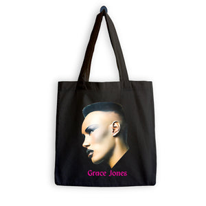 Grace Jones Profile Tote Bag