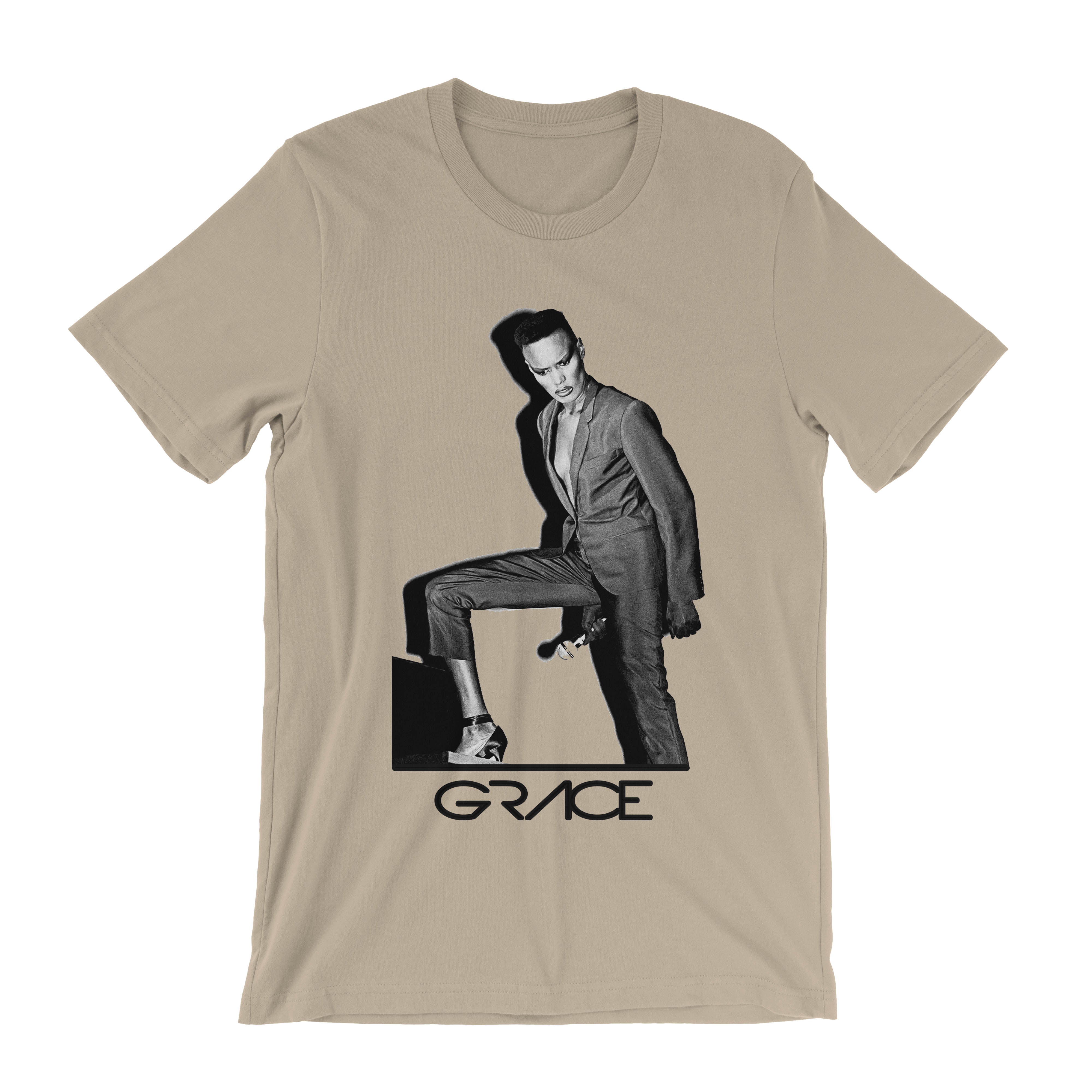 Grace Jones Mic T-Shirt