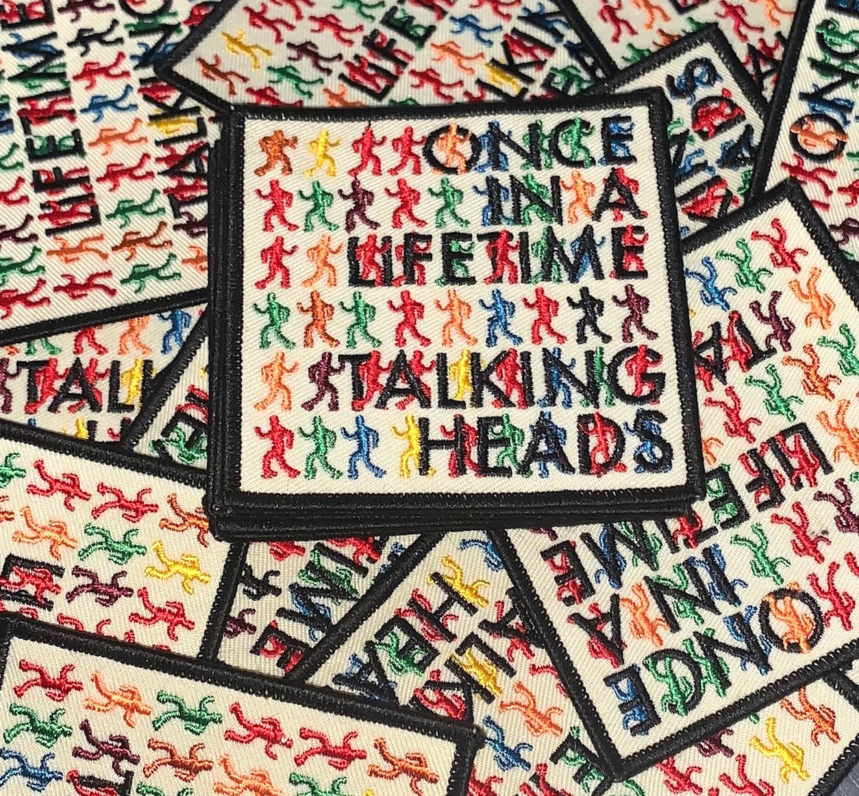 Talking Heads Once In A Lifetime Patch