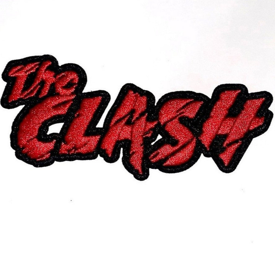 The Clash Red Logo Patch