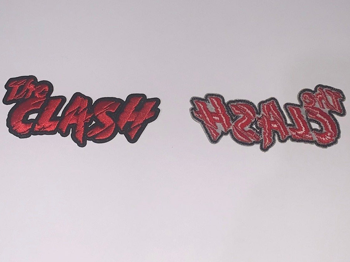 The Clash Red Logo Patch