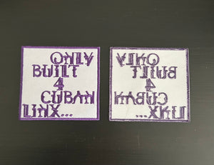 Raekwon Only Built For Cuban Linx (Purple Tape) Patch