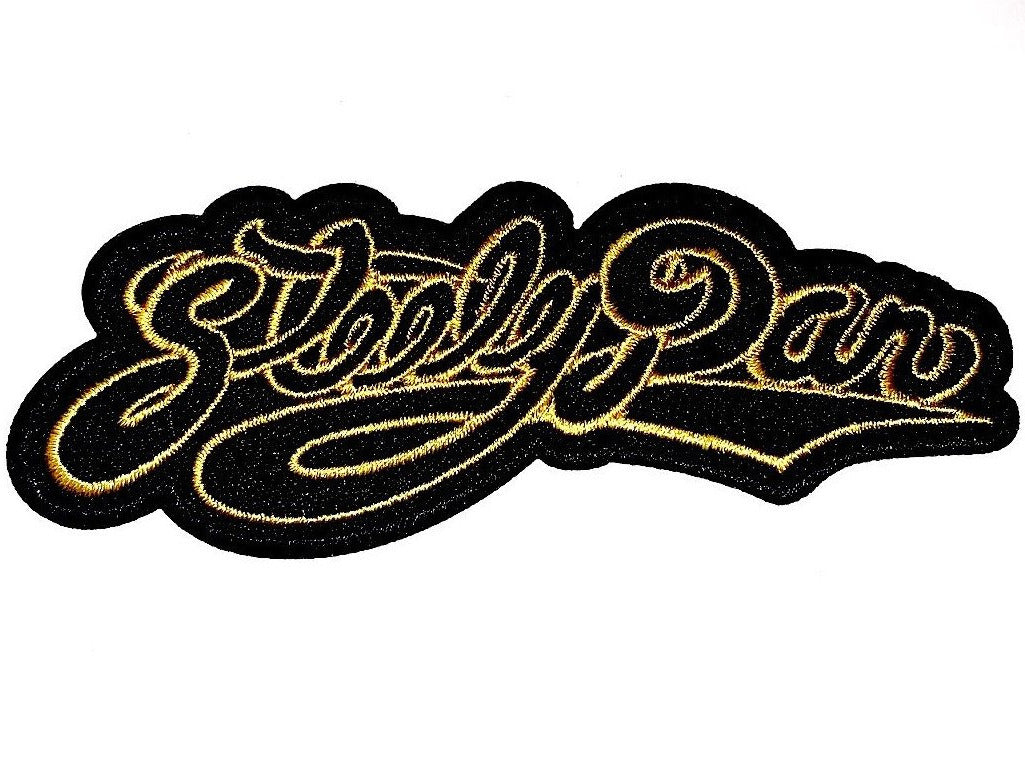 Steely Dan Black and Gold Patch