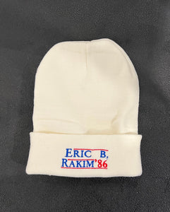 Eric B. & Rakim White Beanie Beanie