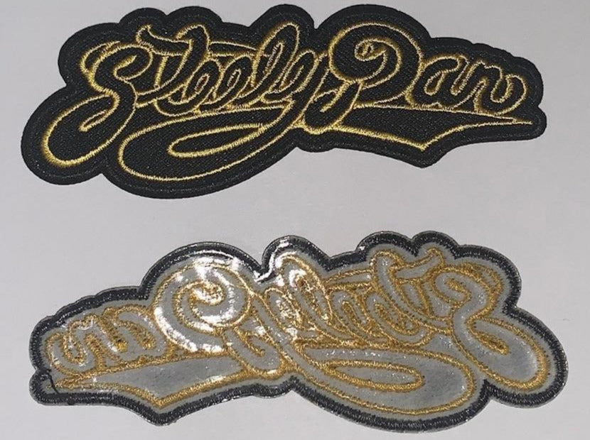 Steely Dan Black and Gold Patch