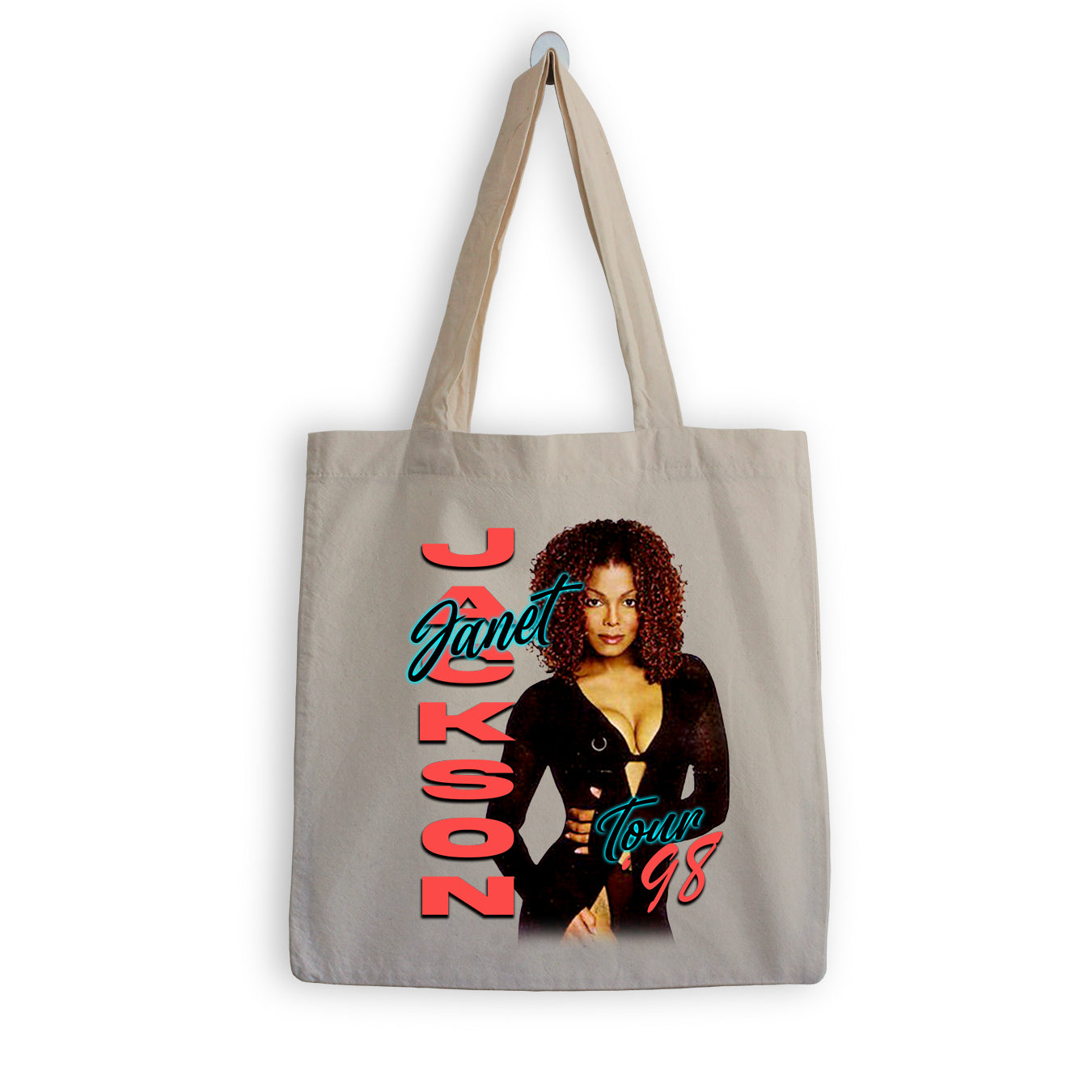 Janet Jackson Tour 98 Tote Bag