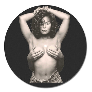 Janet Jackson Nude Turntable Slipmat