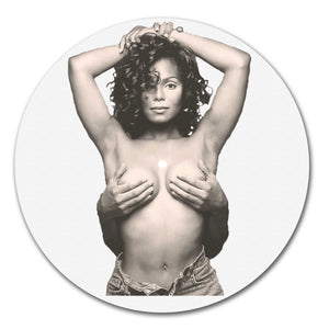 Janet Jackson Nude Turntable Slipmat