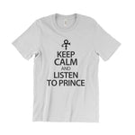 Load image into Gallery viewer, Keep Calm And Listen To Prince T-Shirt
