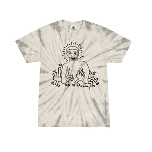 Keith Haring and Larry Levan Tie Dye T-Shirt