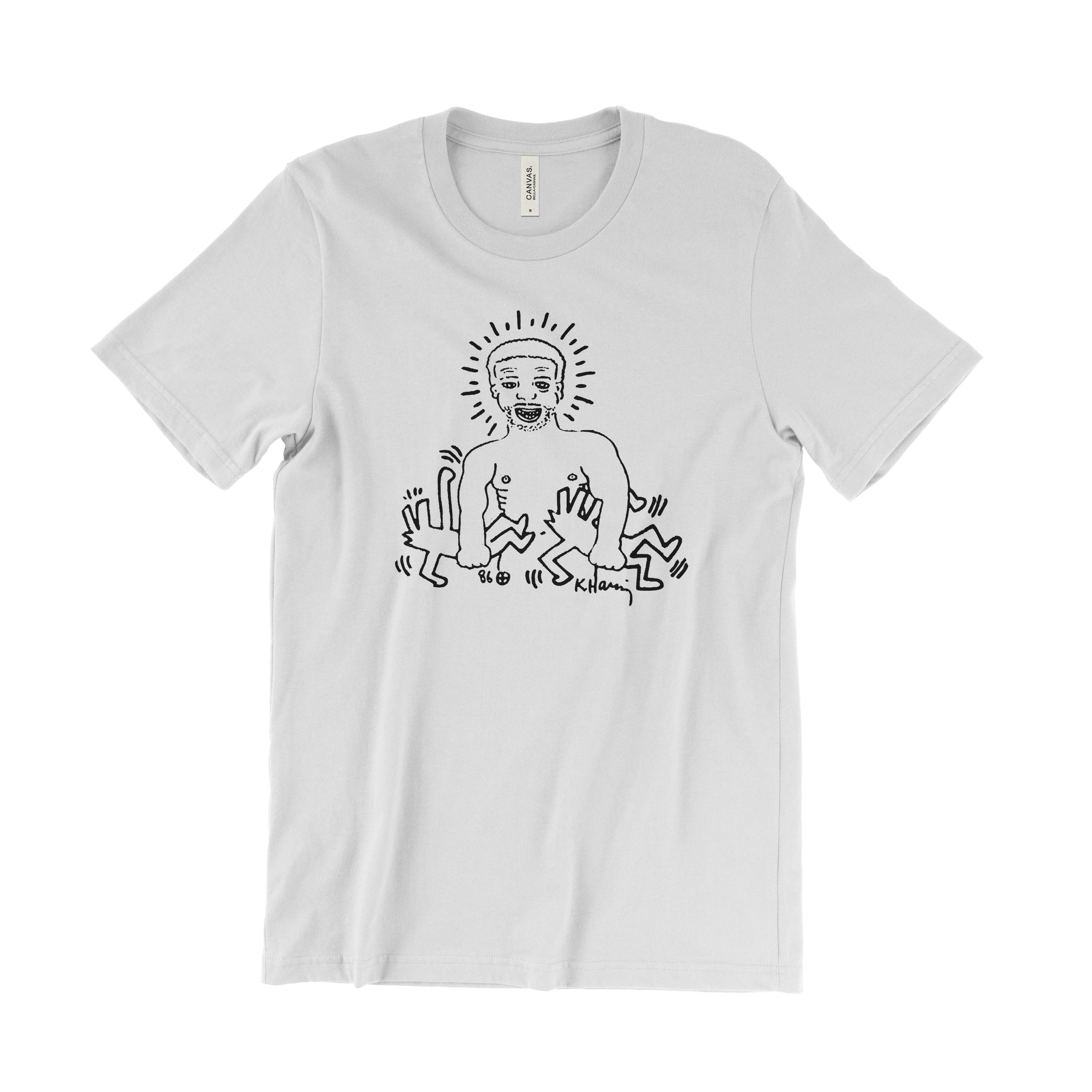 Keith Haring Larry Levan Birthday Party Flyer T-Shirt