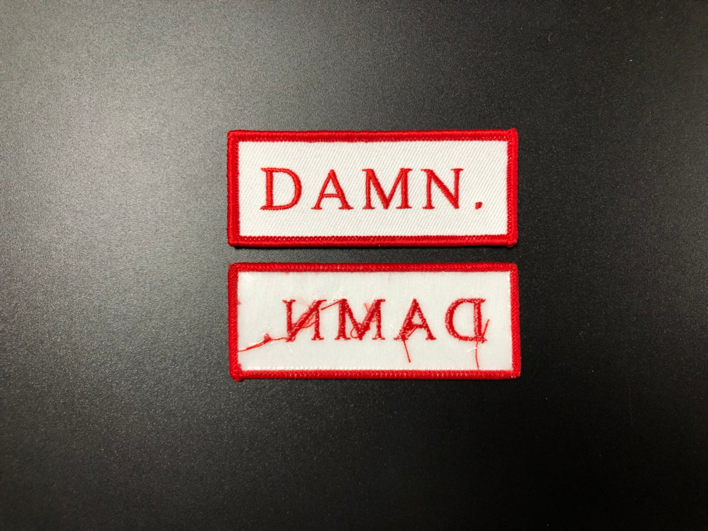 Kendrick Lamar Damn. Patch